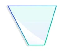 Forme Trapèze non rectangle B