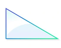 forme triangle rectangle A