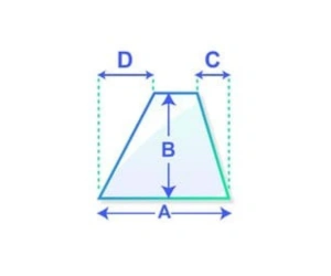 Trapèze non rectangle a