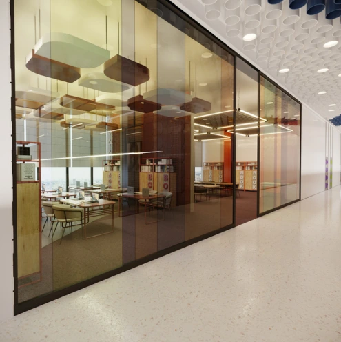 Verre feuilleté sur mesure